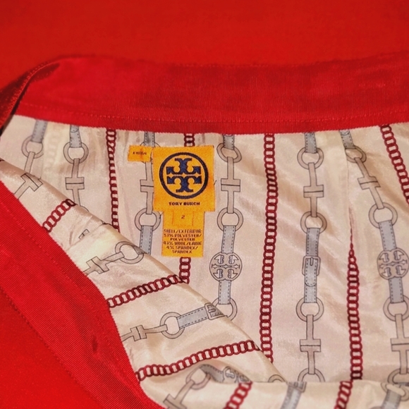 Tory Burch Red Skirt - Picture 5 of 6